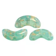 Arcos® par Puca® 5x10 mm - Blue Green Opal Gold Splash x10g