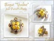 Arcos® par Puca® 5x10 mm - Light Blue Metallic Mat x10g