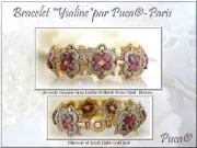 Arcos® par Puca® 5x10 mm - Light Blue Metallic Mat x10g