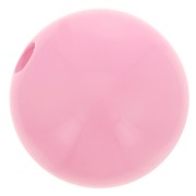 Perle en résine opaque 10 mm Rose x1|raw }}