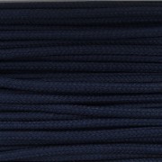 Cordon lacet en polyester 2 mm - Bleu marine x1m|raw }}