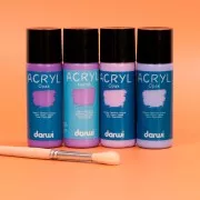 Peinture Acrylique Opaque Darwi - Bleu Primaire x80 ml