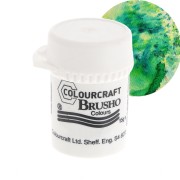Pigment en poudre aquarellable Brusho Colours - Leaf Green x15 g