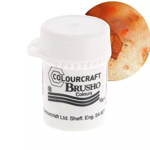 Pigment en poudre aquarellable Brusho Colours - Light Brown x15 g