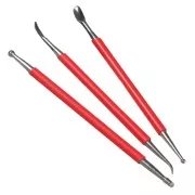 Set de 3 outils d'embossage double pointe x1