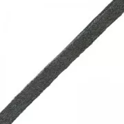 Lacet Suedine 3x1.3 mm Gris x 2.8 m