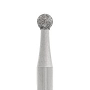 Fraise boule diamantée 2.3 mm - Acier x1