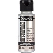 Peinture acrylique métallique - Extreme Sheen DecoArt - Argent sterling x59 ml