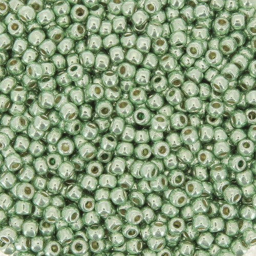 Rocaille Toho 11/0 TO11RPF570 - PF Galvanized Mint Green x8g