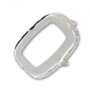 Serti griffe Classical Baguette 4565 18x13 mm en Argent 925 x1|raw }}