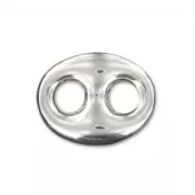 Intercalaire grain de café 12x9 mm en Argent 925 x1