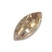 Navette PureCrystal 4228 10x5 mm Crystal Golden Shadow|raw }}
