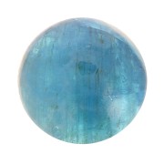 Cabochons ronds 4 mm en pierre gemme - Apatite x5|raw }}