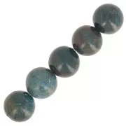 Perles rondes 12 mm pierre gemme - Apatite x1