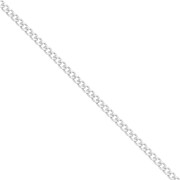 Chaîne maille Gourmette limée 1.5 mm en Argent 925 x50cm|raw }}