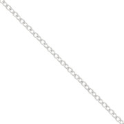 Chaîne maille Forçat 1.4 mm en Argent 925 x50cm|raw }}