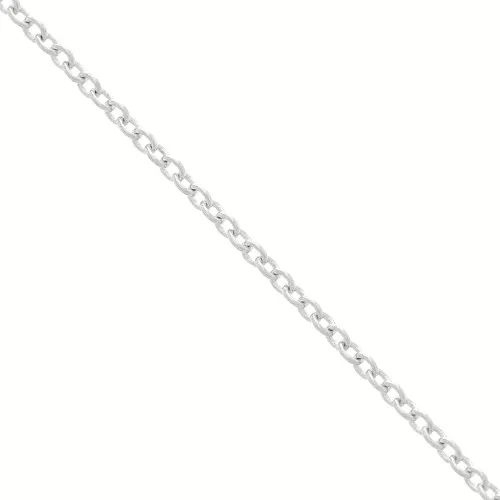 Chaîne maille Forçat 1.4 mm en Argent 925 x50cm