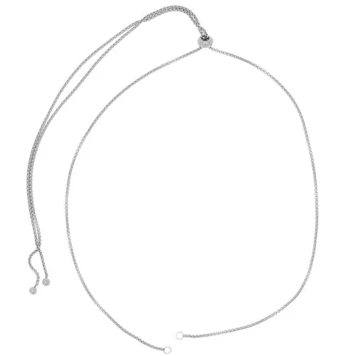 Collier réglable pour intercalaire maille Vénitienne Acier inoxydable 304L x75cm