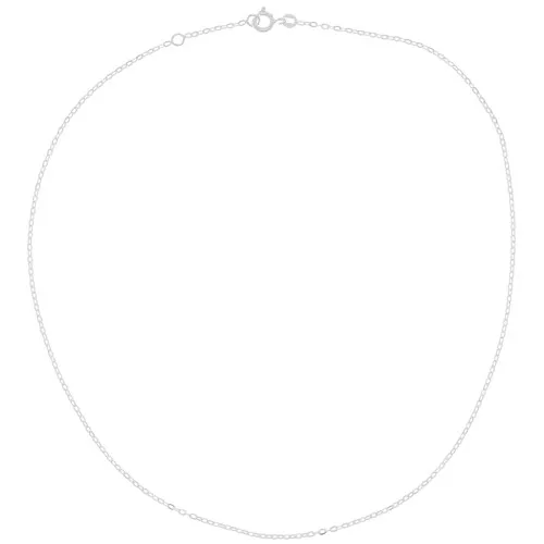 Tour de cou chaîne maille Forçat limée 1.6 mm - Argent 925 x42 cm