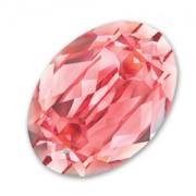 Cabochon PureCrystal 4120 18x13 mm Rose Peach