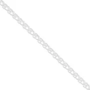 Chaîne maille Palmier 1 mm en Argent 925 x50cm