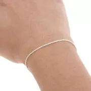 Chaîne maille Résille 1.2 mm en Argent 925 x50cm