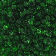 Perles rocailles Preciosa 11/0 2 mm - Vert bouteille x20g