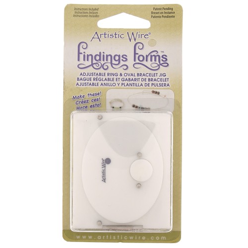 Gabarit pour bracelet et bague ajustable - Artistic Wire x1