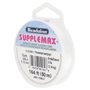 Fil nylon invisible - illusion cord Supplemax 0.15 mm Transparent x50m