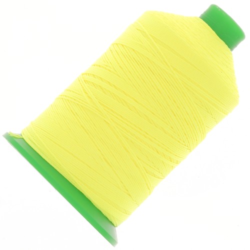 Fil en polyester Vega Super taille 20 - Jaune fluo n°900 x300m