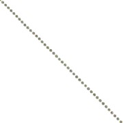 Chaîne strass cristal taillé 2.10 mm - Argenté - Crystal Vitrail Médium x50cm