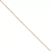 Chaîne strass en Laiton avec cristal taillé 2.10 mm - Doré - Crystal x50cm