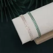 Chaîne strass en cristal taillé 2.10 mm - Doré - Crystal Vitrail Médium x50cm