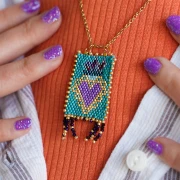 Perles cubes 2 mm - Doré à l'or fin x20