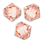 Toupies en cristal PureCrystal 5328 4 mm Rose Peach x50|raw }}