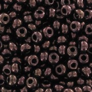 Perles rocailles Preciosa 9/0 2.5 mm - Dark Bronze x20g