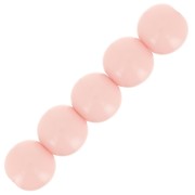 Perles en résine opaque 6 mm - Rose dragée x10|raw }}