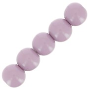Perles en résine opaque 6 mm - Lilas x10|raw }}
