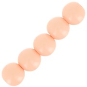 Perles en résine opaque 6 mm - Saumon x10|raw }}