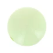 Perle en résine opaque 8 mm - Vert pastel x1
