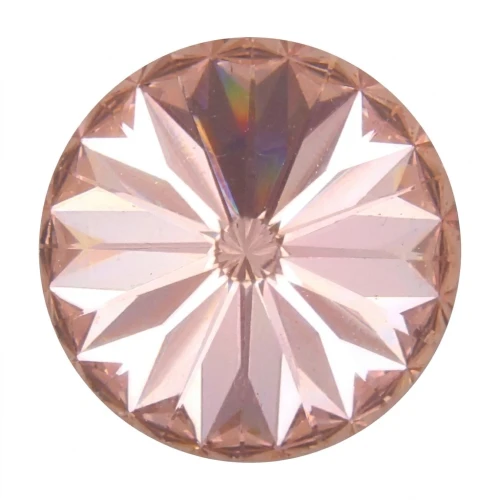 Cabochon PureCrystal 1122 Rivoli 12 mm Vintage Rose x1
