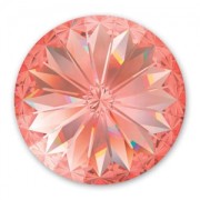 Cabochon PureCrystal 1122 Rivoli 12 mm Rose Peach x1