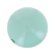 Perle en résine opaque 12 mm - Vert d'eau x1