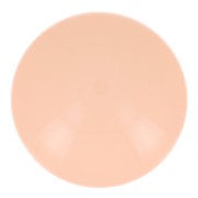 Cabochon rond en résine opaque 14 mm - Saumon x1