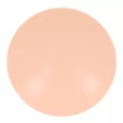 Cabochon rond en résine opaque 14 mm - Saumon x1