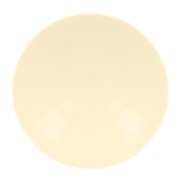 Cabochon rond en résine opaque 14 mm - Beige x1