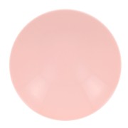 Cabochon rond en résine opaque 14 mm - Rose poudré x1|raw }}