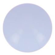 Cabochon rond en résine opaque 14 mm - Bleu Layette x1