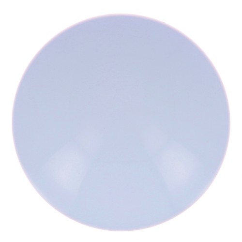 Cabochon rond en résine opaque 14 mm - Bleu Layette x1