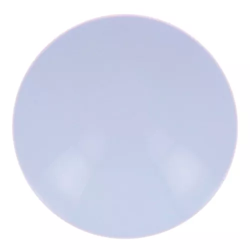Cabochon rond en résine opaque 14 mm - Bleu Layette x1